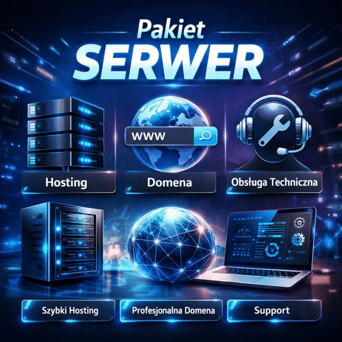 pakiet: serwer, domena i obsługa techniczna strony. pakiet: serwer, domena i obsługa techniczna strony.
